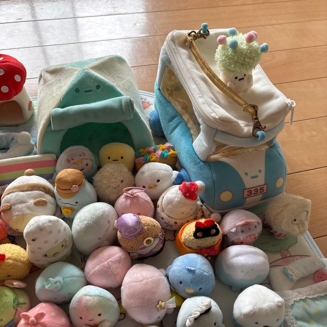 すみっこぐらし　てのりぬいぐるみセット