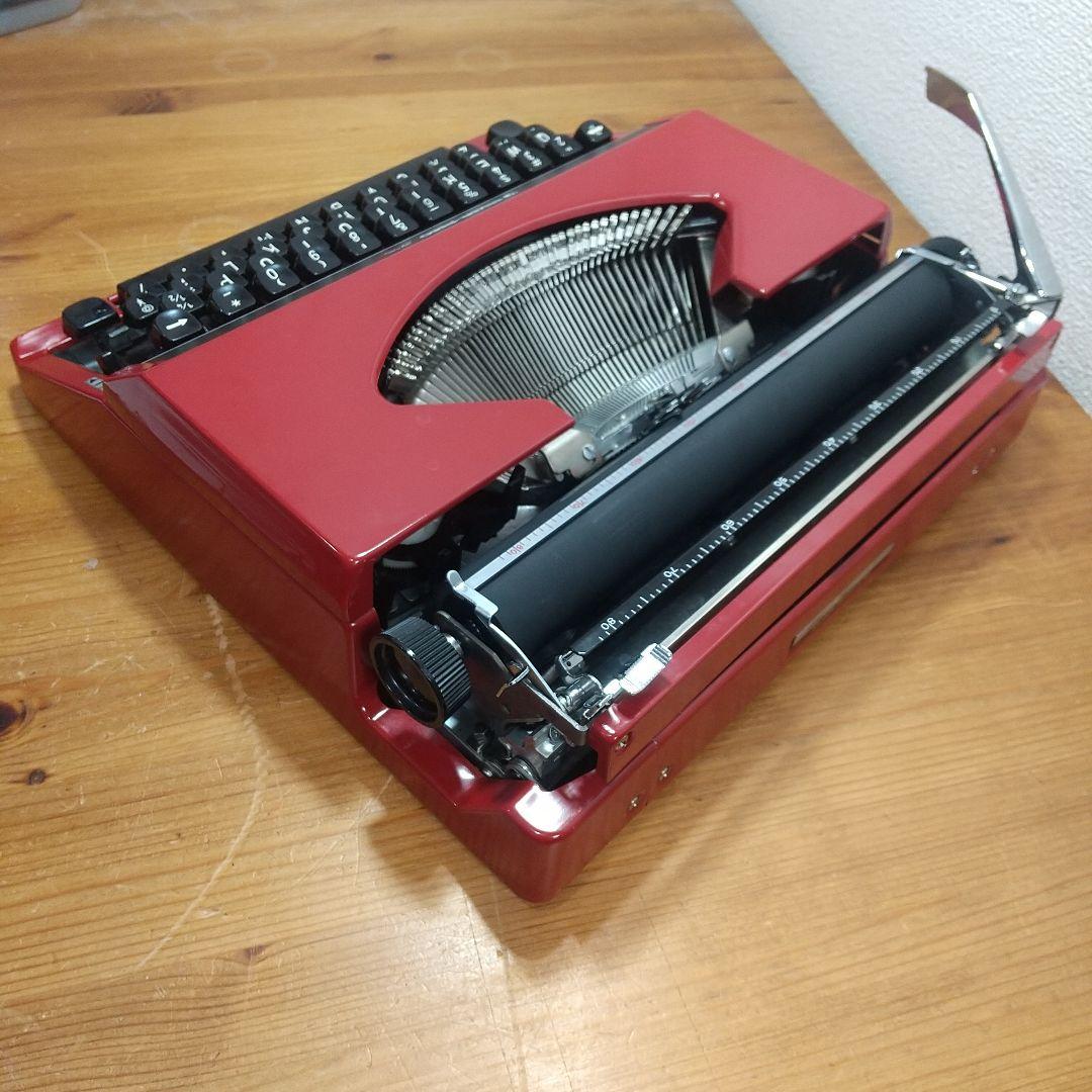 Silver-Reed 715 赤 タイプライター