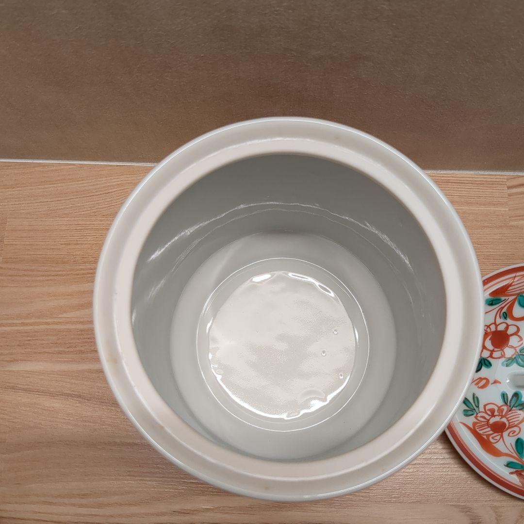 茶道具　赤絵水指　水指