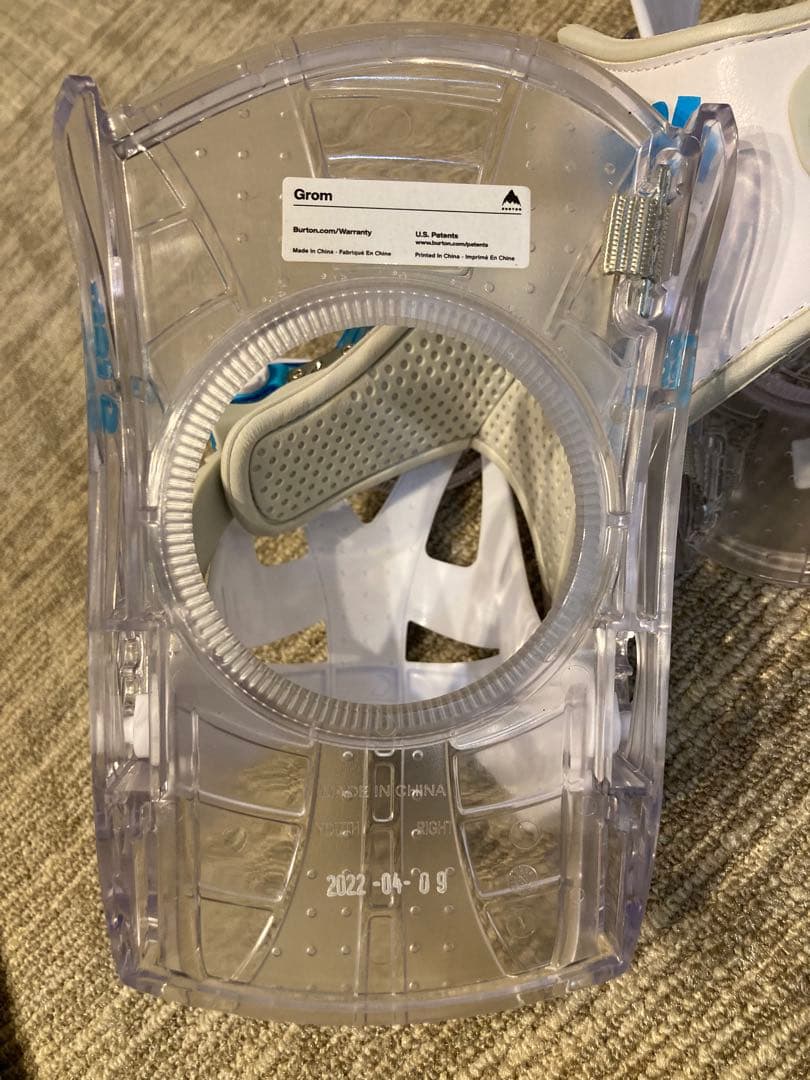 BURTON グロム スノーボードビンディング 子供用 Mサイズ