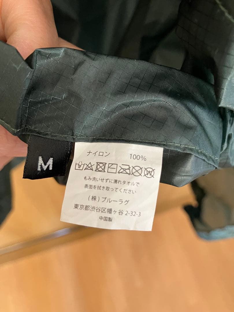 FAIRWEATHER レインポンチョ　Ｍサイズ