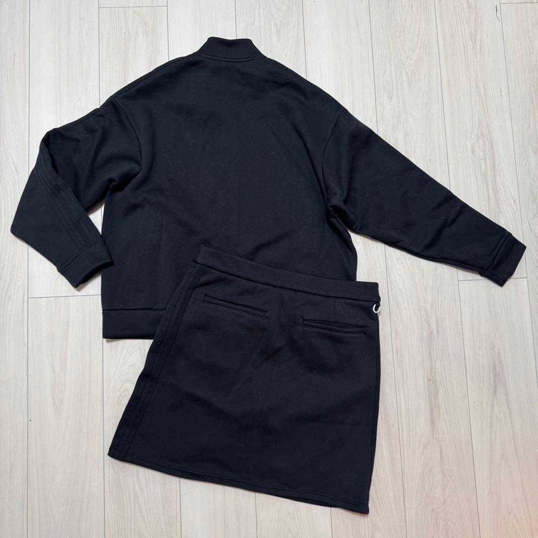 アディダス ゴルフウェア 長袖 セットアップ トレーナー　裏起毛 秋冬