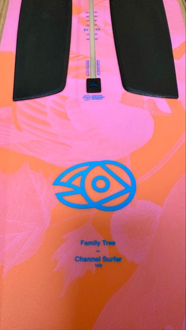 新品Burtonファミリーツ リー3DチャンネルサーファーFat Top 156