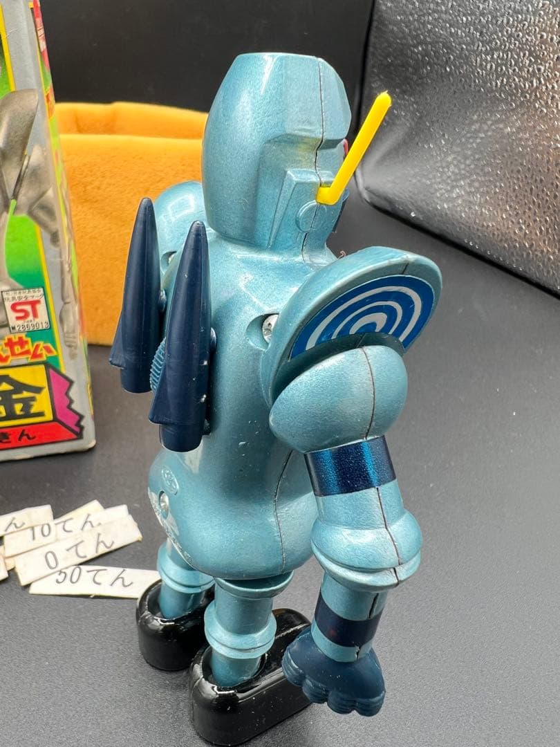 【当時物】 ポピー 超合金 がんばれロボコン　ガンツせんせい　昭和レトロ　箱あり