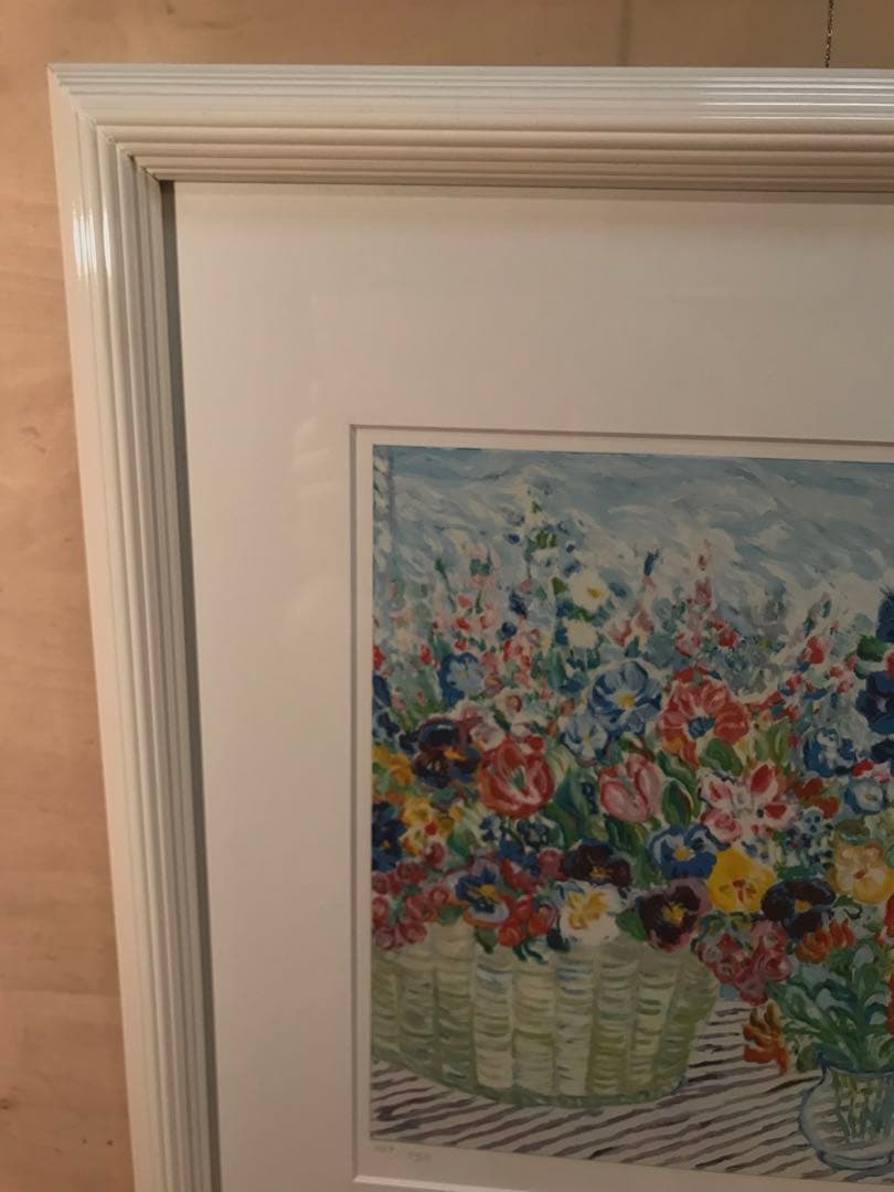 レスリーセイヤー「クリスタルベイス」シルクスクリーン　直筆サイン・エディション有