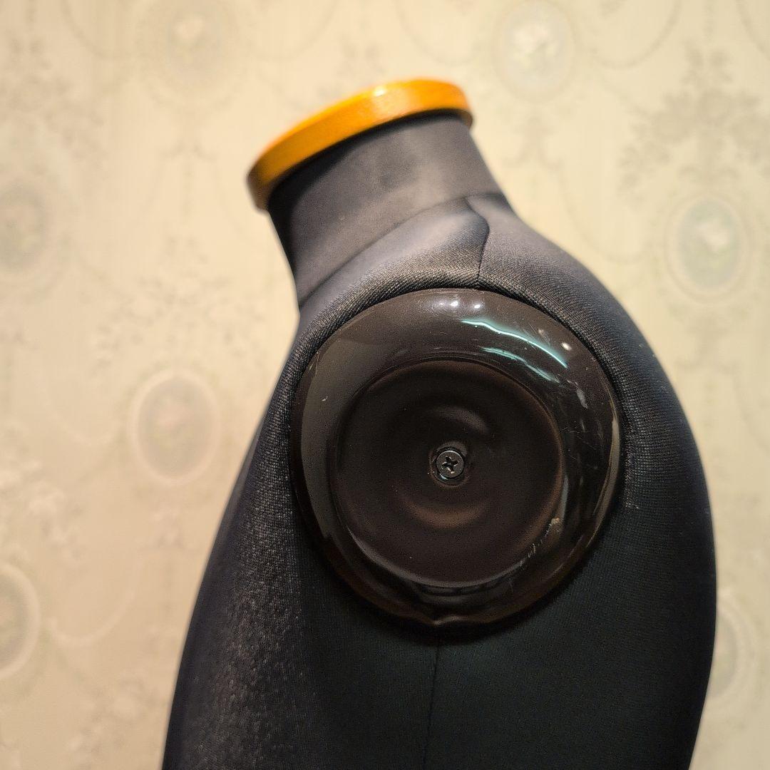 メンズ アーム無し ブラック トルソー スタンド付き ヴィンテージ