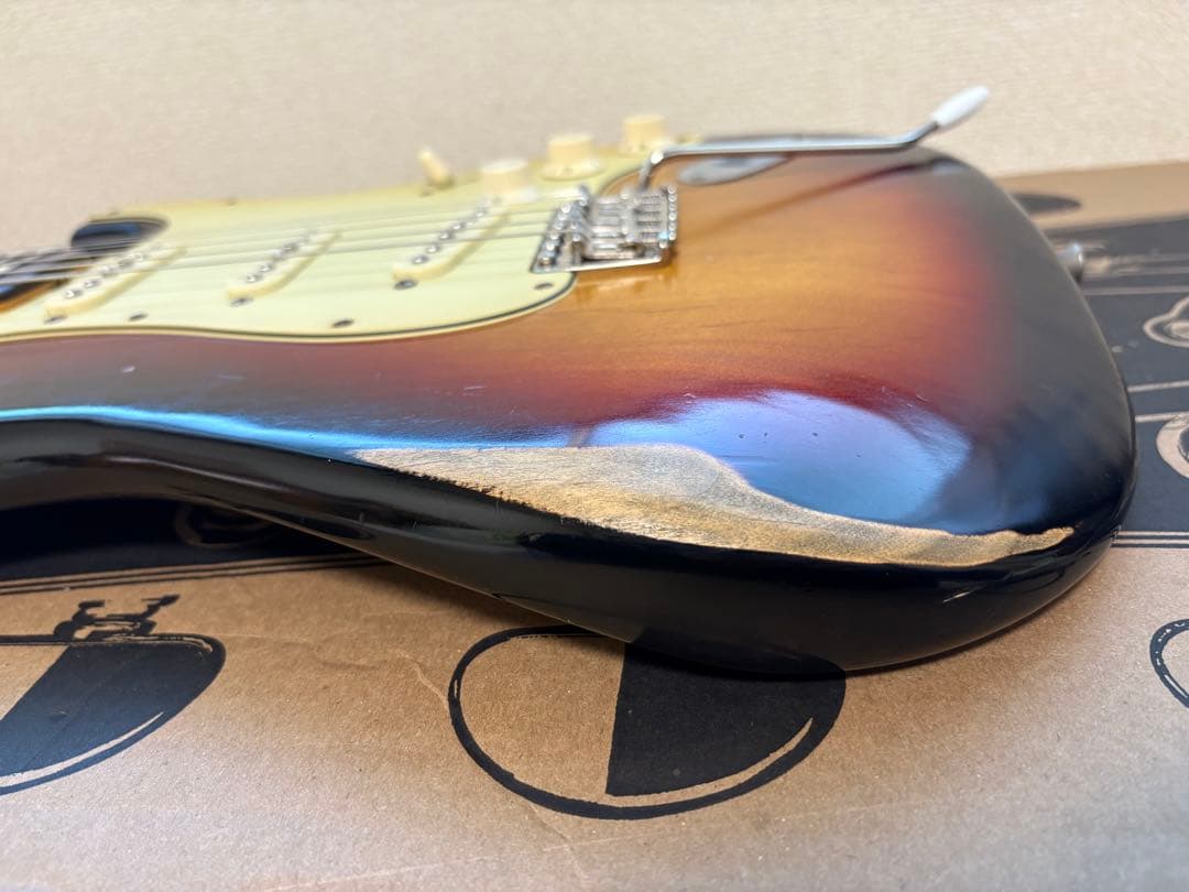 Fender road worn ストラト 初期 パーツカスタム