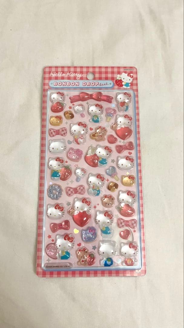 【正規品】ボンボンドロップシール 第二弾サンリオ 5枚セット