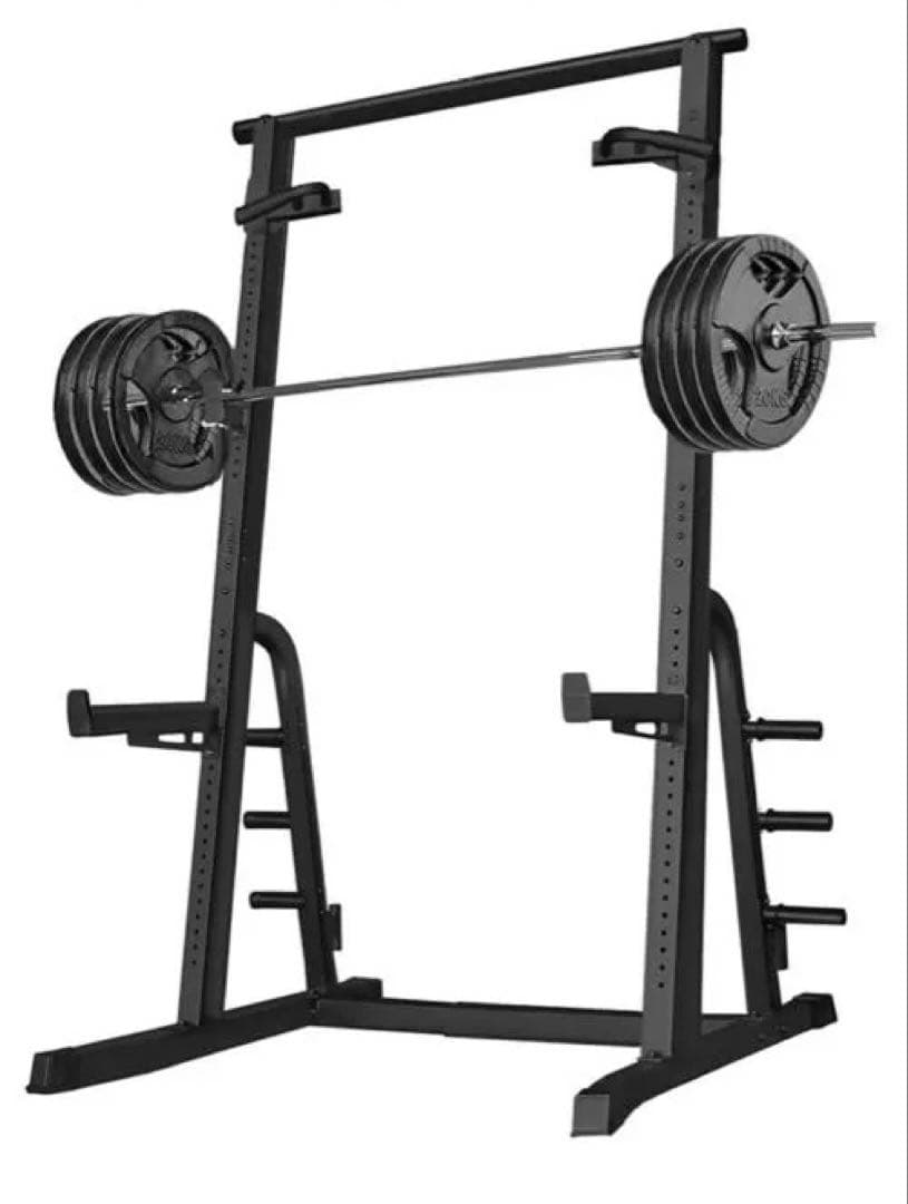 BARWING ハーフラック パワーラック バーベルラック サイズ調整可能