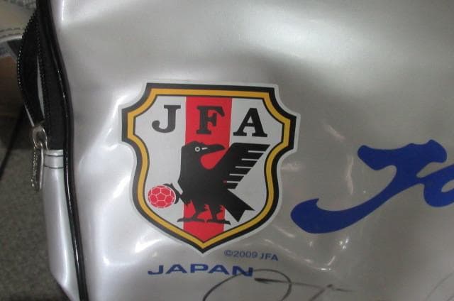 希少品直筆サイン数人日本代表molten(モルテン)エナメルボストンバック