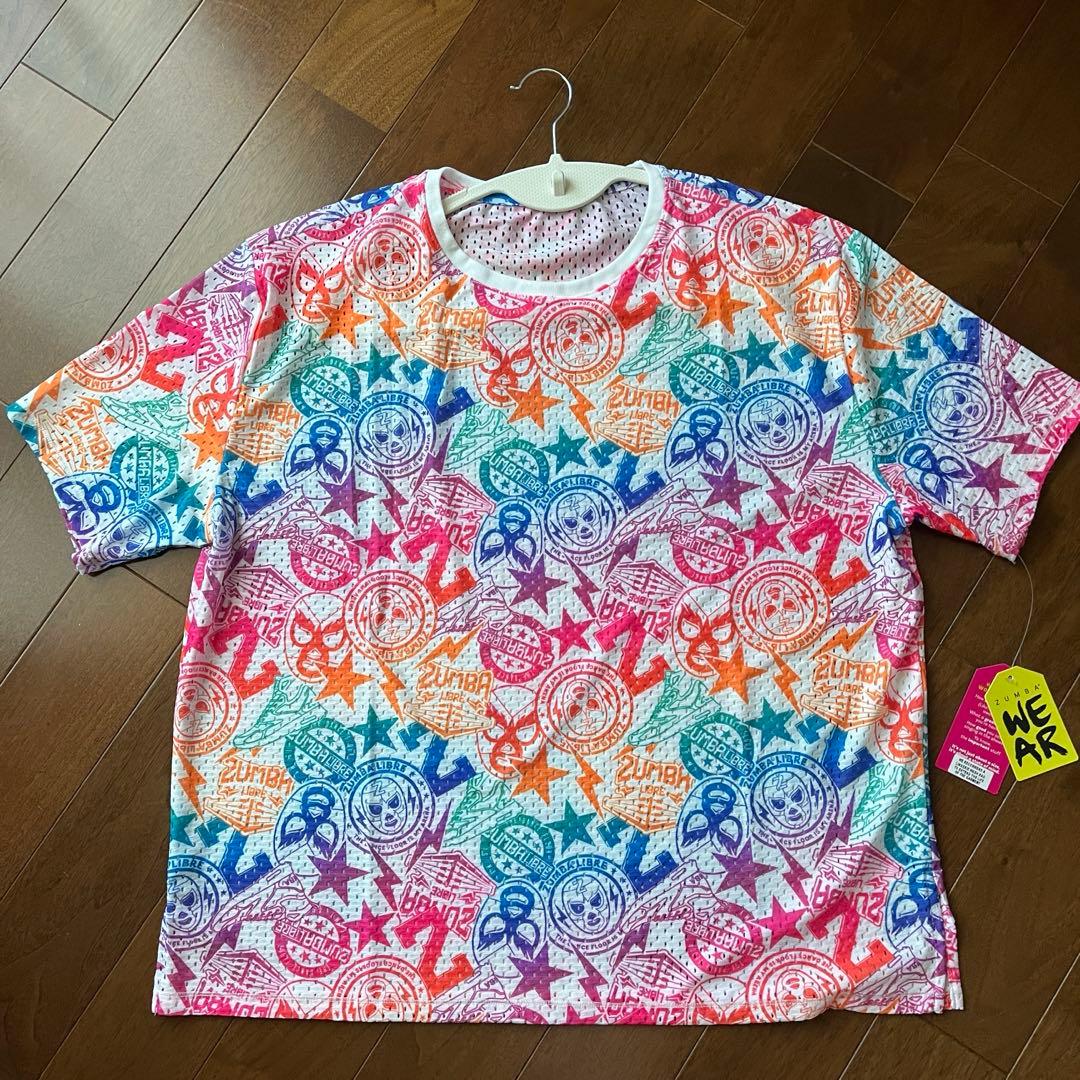 ZUMBA メッシュTシャツ 正規品　Ｍサイズ