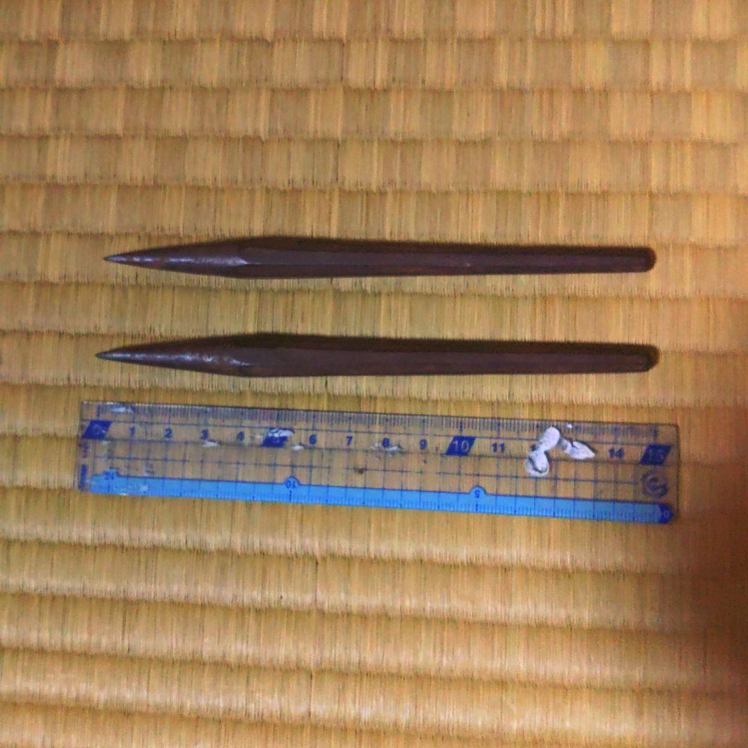 手裏剣本物　棒手裏剣　八角棒手裏剣　忍者　道具　武具　時代物