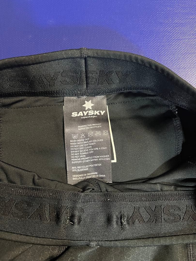 SAYSKY SAURUS ランニング ハーフタイツ メンズ XS 【中古美品】