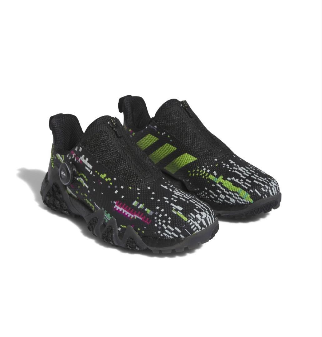 新品アディダスadidas ゴルフシューズコードカオス22ボアグリッチ 23.5
