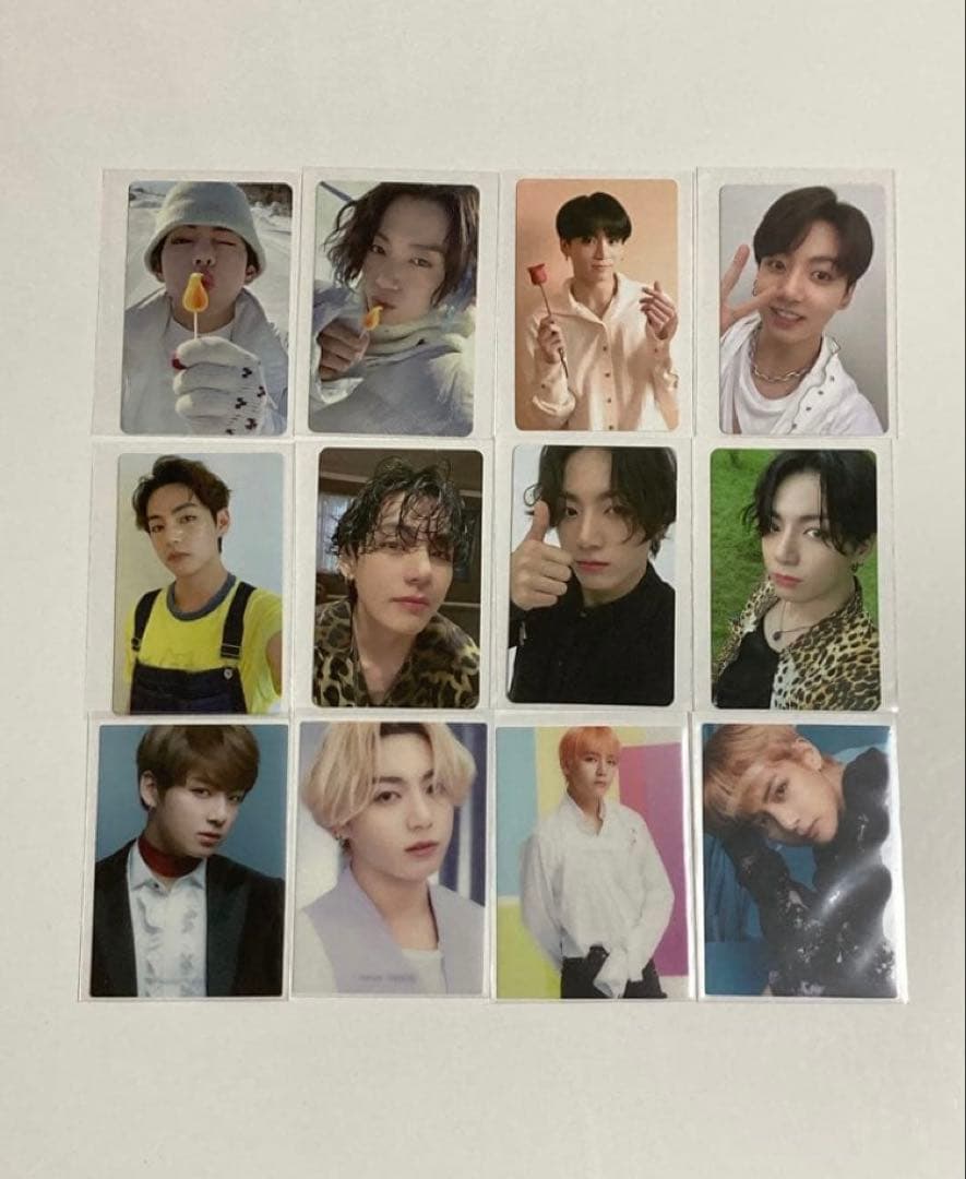 BTS ジョングク　グク　テテ　V 公式　トレカ　まとめ売り
