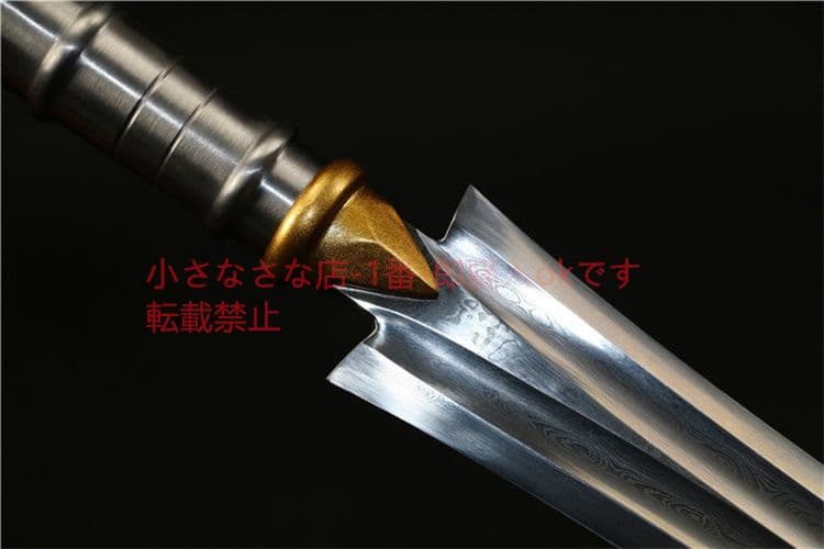 模様鋼覇王銃2  古兵器 武具 刀装具 日本刀 模造刀