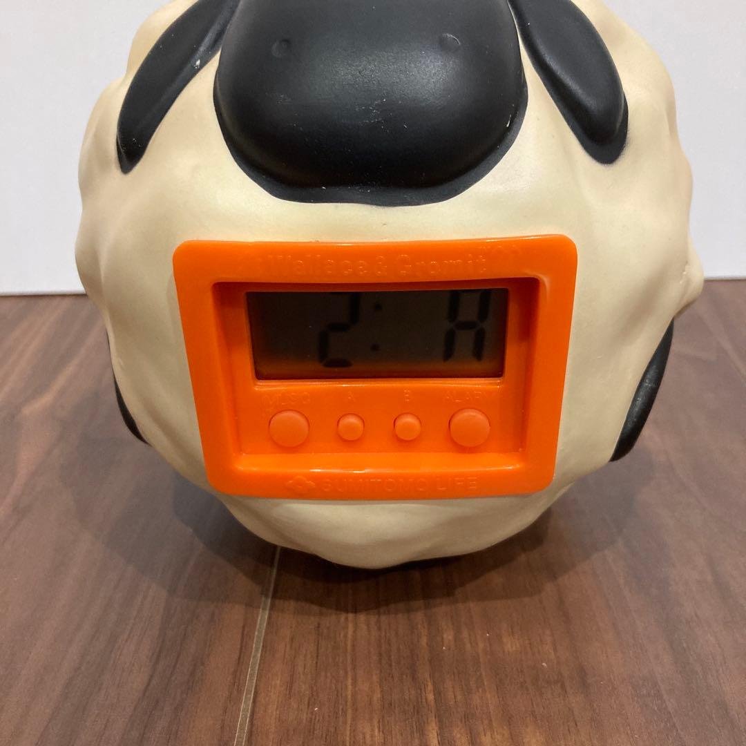 激レア【Wallace &Gromit】ひつじのショーン　目覚まし時計