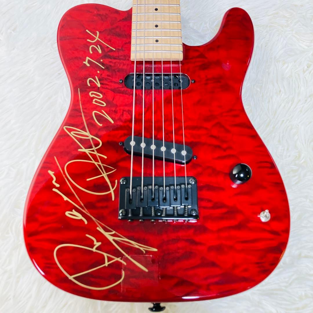 激レア　DIR EN GREY EDWARDS ミニギター　Dieモデル　サイン