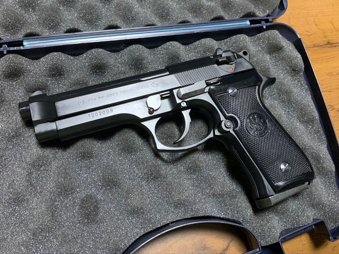 タナカワークス 未発火モデルガン Beretta M9 米軍放出品マガジンポーチ