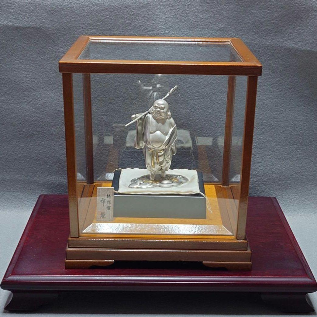 純銀製布袋ガラスケース付き【匿名配送】