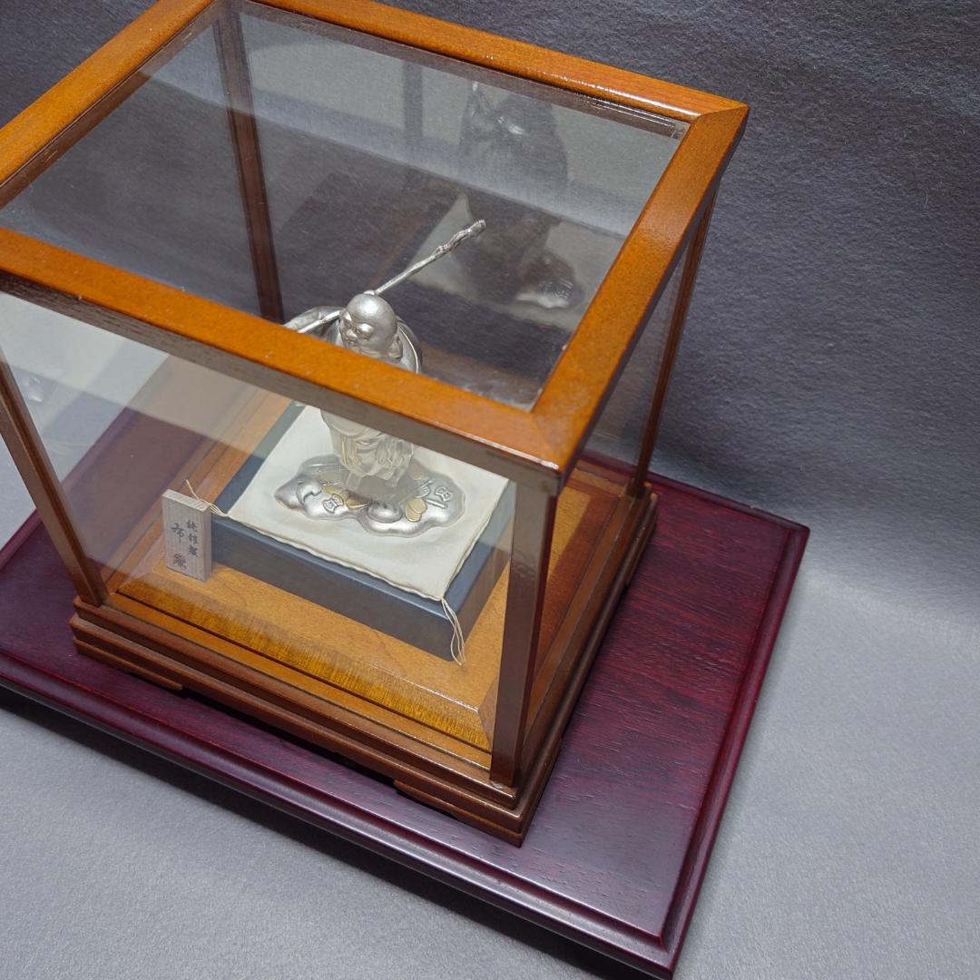 純銀製布袋ガラスケース付き【匿名配送】