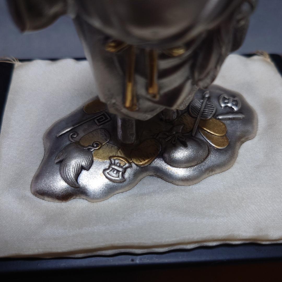 純銀製布袋ガラスケース付き【匿名配送】