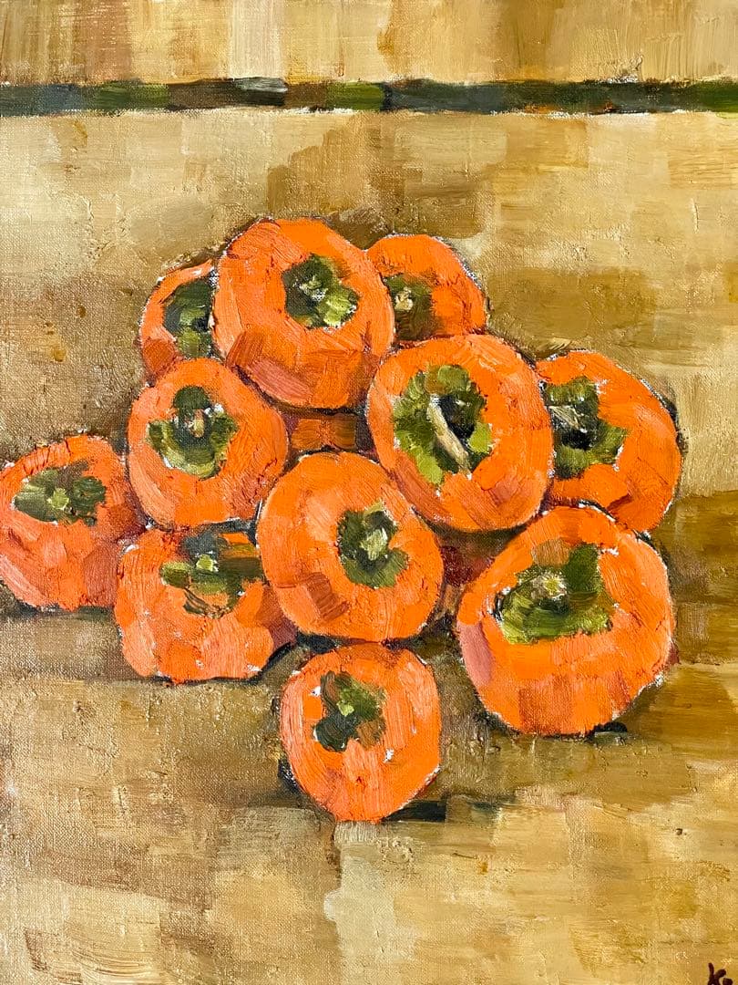 【 50%off】￥367,440➔￥183,720➔150,000 柿の絵画