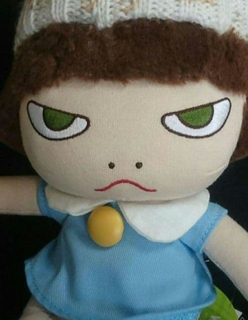 NARA YOSHITOMO 奈良美智　限定品　おんなのこ ぬいぐるみ　新品