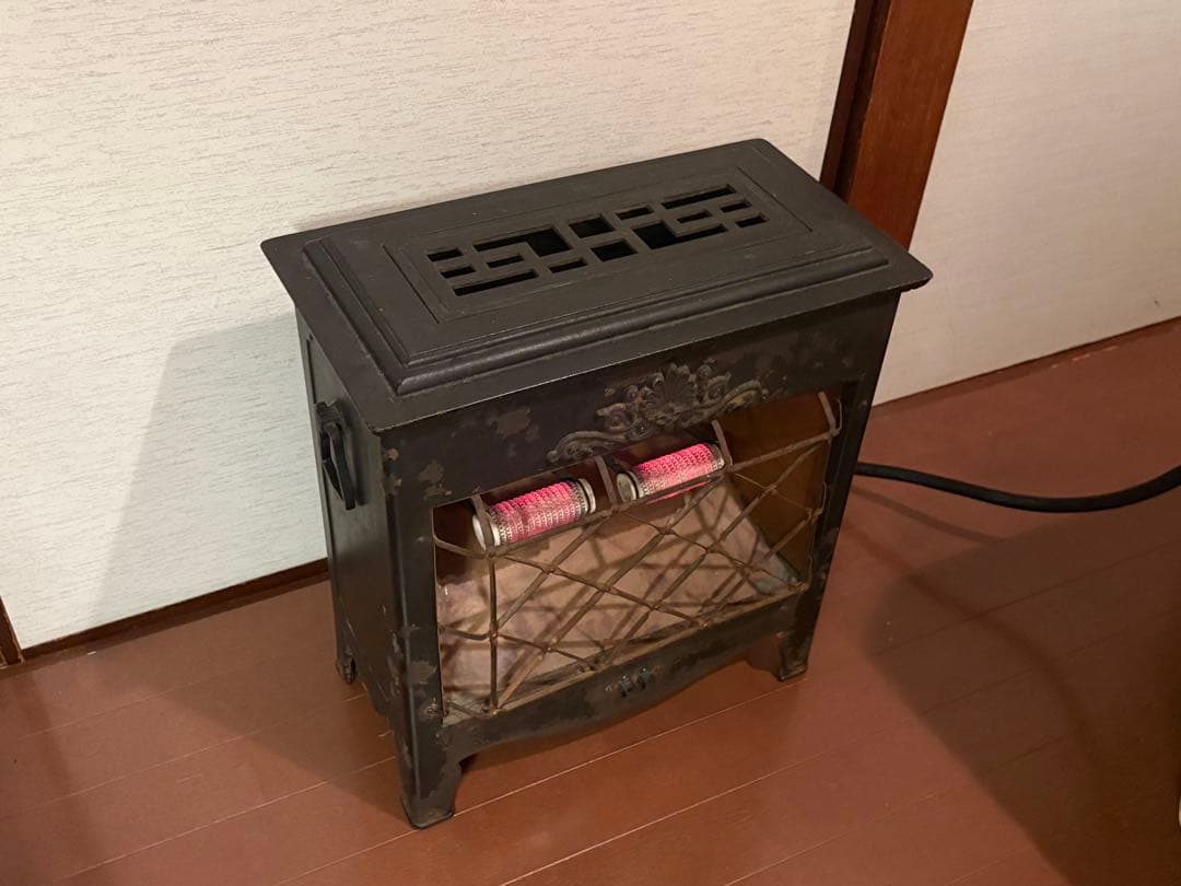 ナショナル／松下電器製作所4号型電気ストーブ初期型(特許取得前)