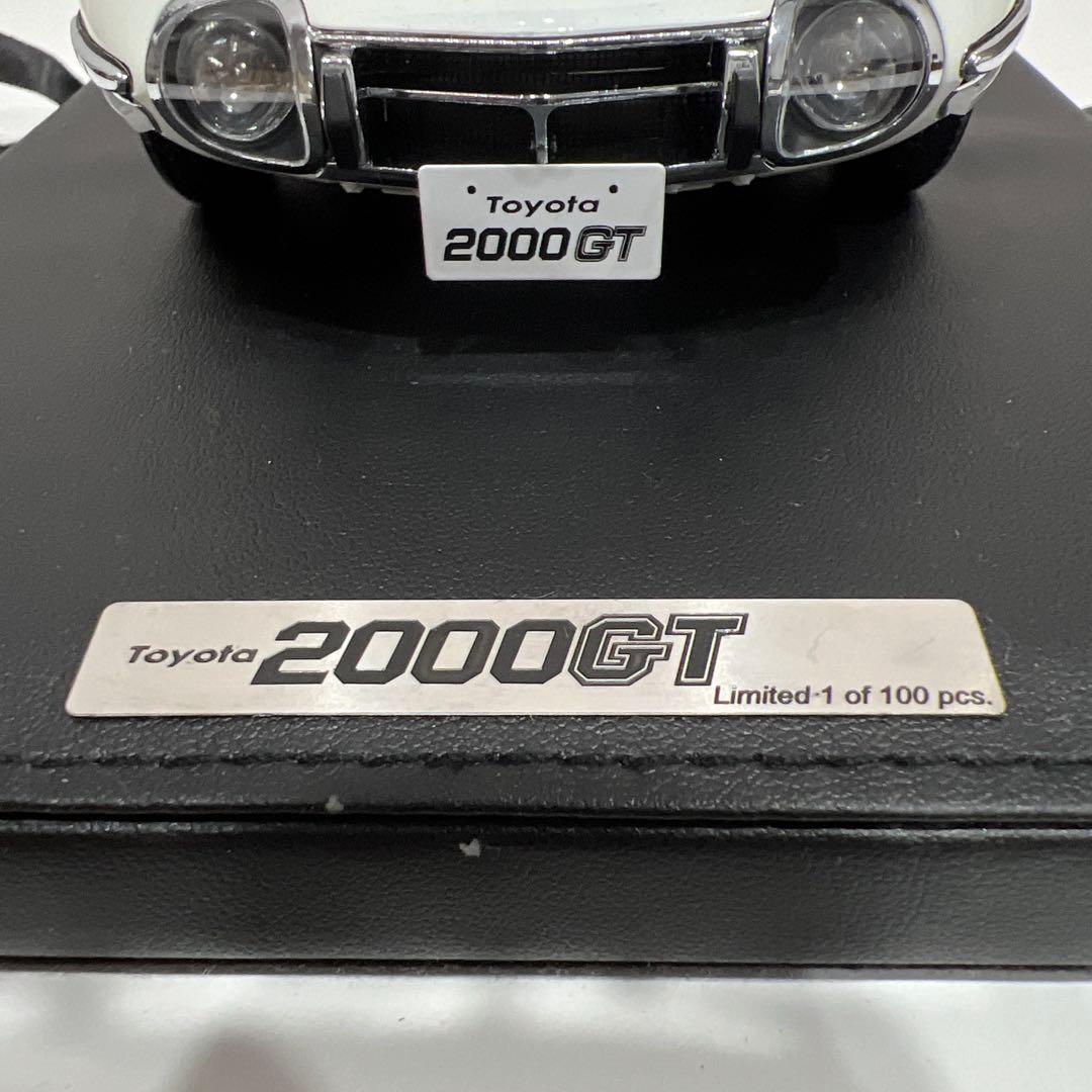 ポストホビー MARK 1/18 TOYOTA 2000GT白　限定100台