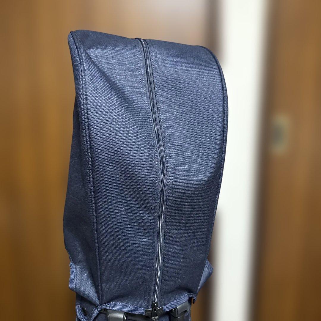 ZERO HALLIBURTON ネイビー キャディバッグ　スタンド式