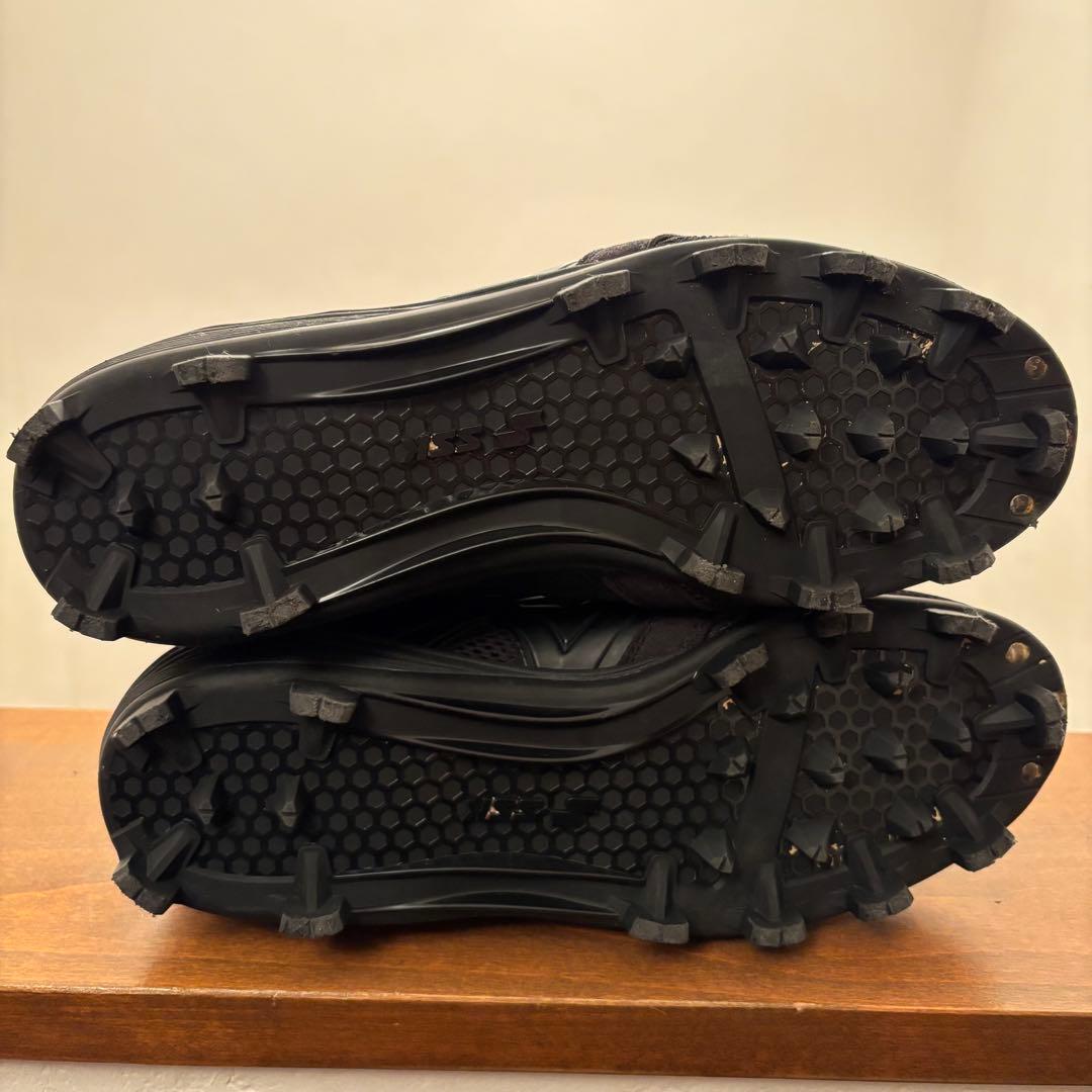 野球ポイントスパイク ベルクロ 黒ブラック SSK 高校野球 ヒーローステージ