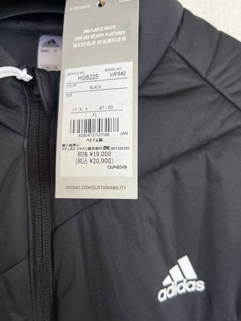 新品　XL アディダス　adidas　ゴルフ　秋冬物ジャケット&スカート　森田遥