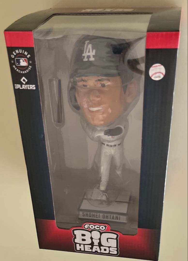 大谷翔平 FOCO BIG HEAD シリアルNO付き ボブルヘッド