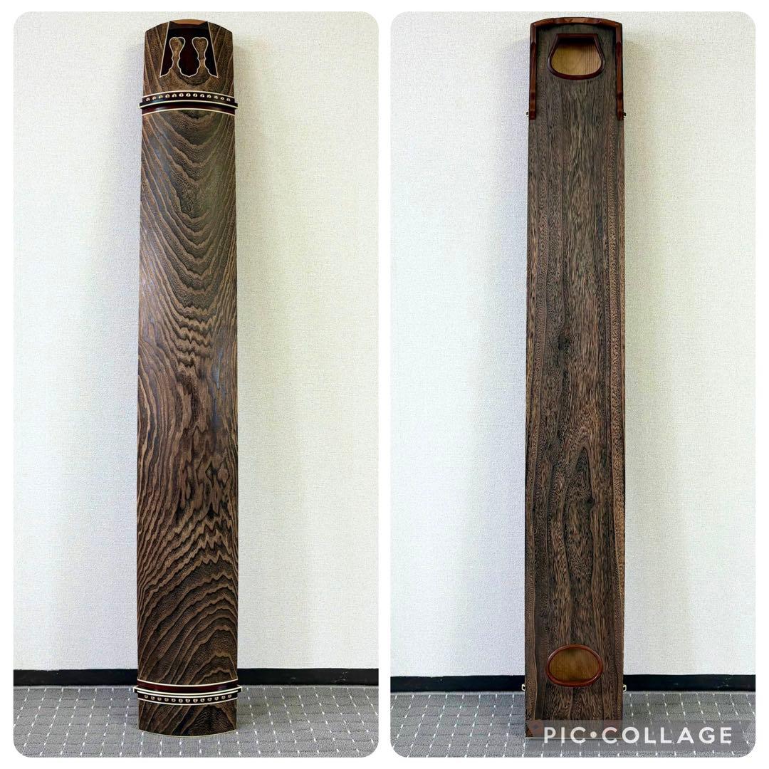 新品未使用 お琴 フルセット付属品付 上角すだれ彫 定価40万円相当 糸張り込