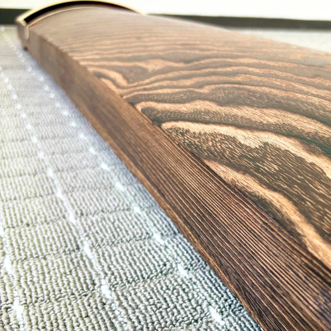 新品未使用 お琴 フルセット付属品付 上角すだれ彫 定価40万円相当 糸張り込