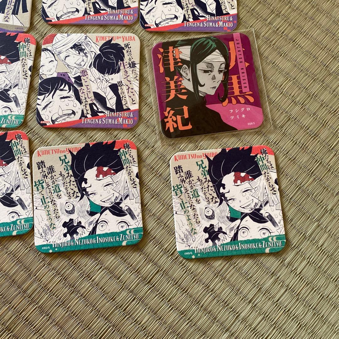 鬼滅の刃 原画展 アートコースター炭治郎・禰豆子・伊之助・善逸