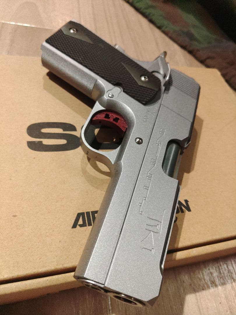 WA SVインフィニティ Tiki 限定カスタム ガスブロ ガバメント　動作品