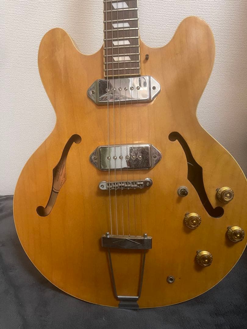 Epiphone casino ナチュラル　99年製