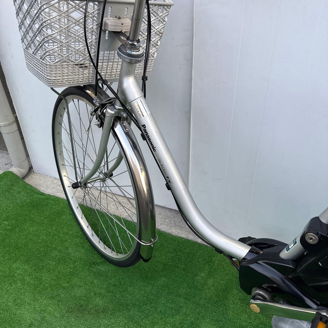 Panasonicパナソニック電動アシスト自転車26インチ8.9Ah シルバー