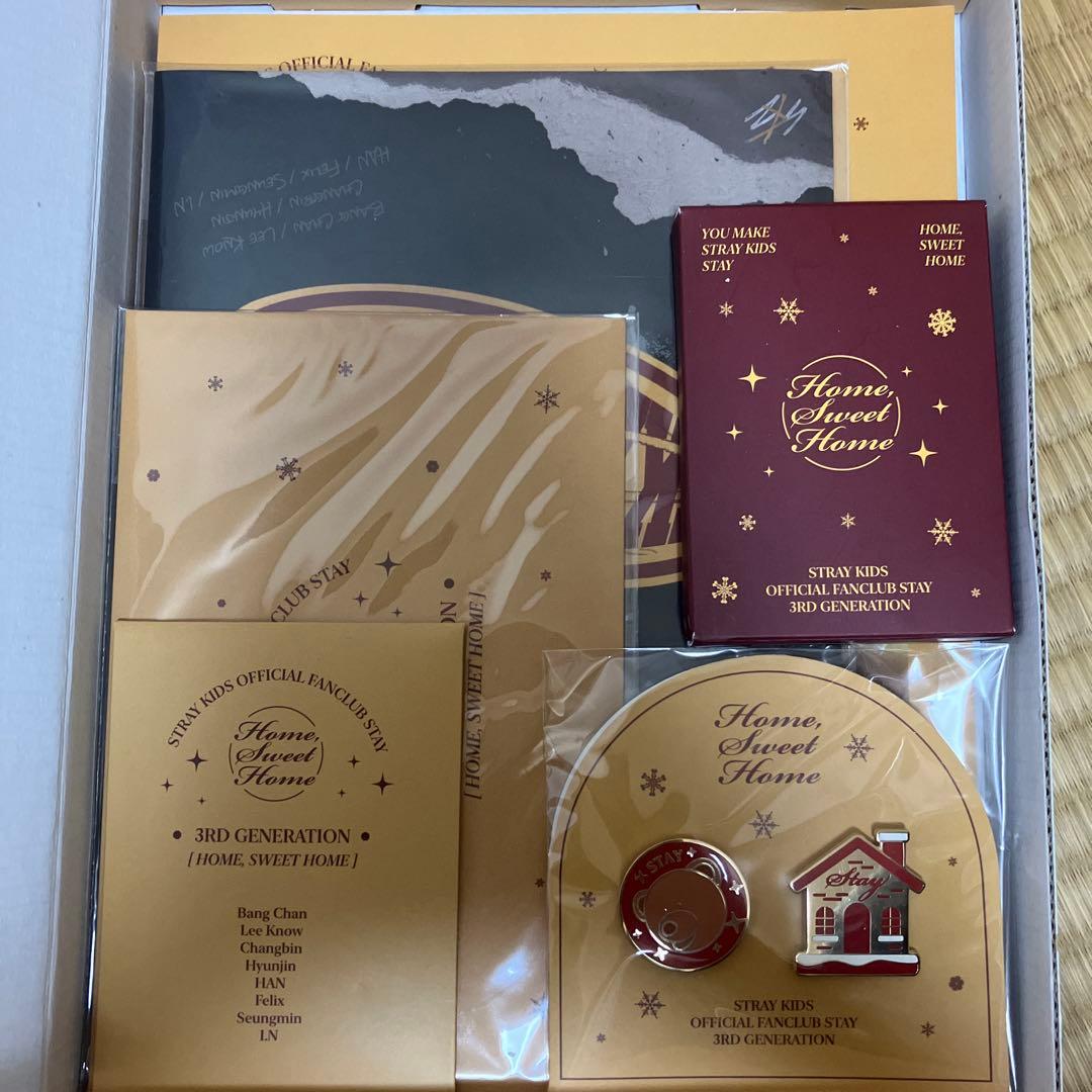 straykids グローバルFC 3期　会員キット一式