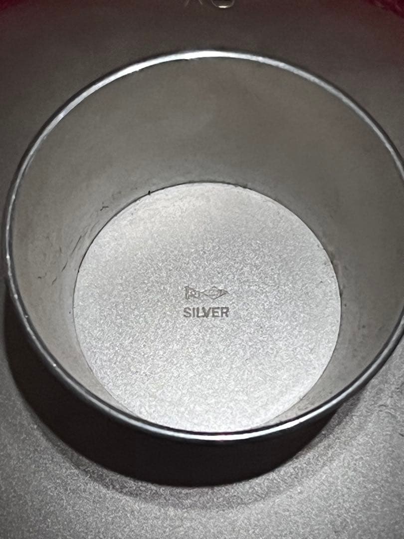 純銀銀杯造幣局製 内閣総理大臣 桐紋 sv1000刻印142g