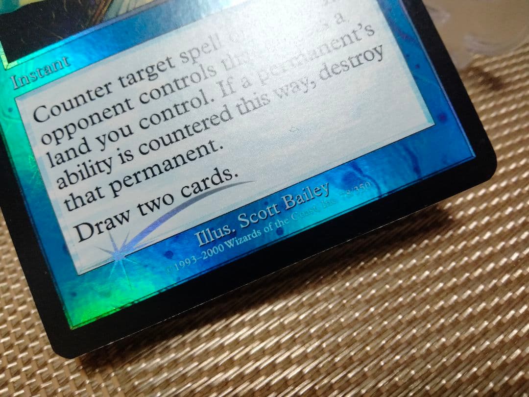 インベイジョン foil テフェリーの反応 英語 1枚　MTG