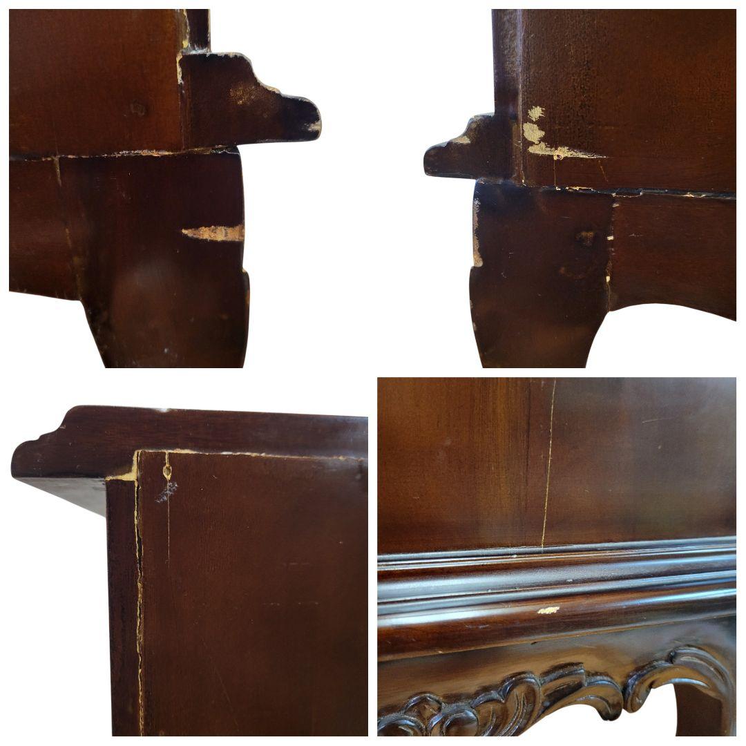 希少 アンティーク ロココ調 猫脚 姫系 チェスト レトロ 棚 エレガント