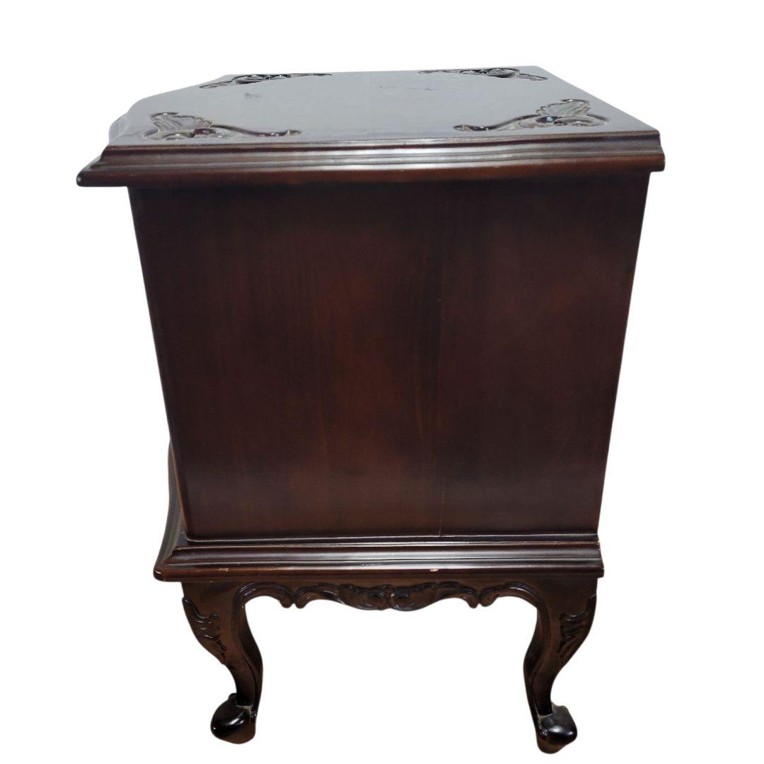 希少 アンティーク ロココ調 猫脚 姫系 チェスト レトロ 棚 エレガント