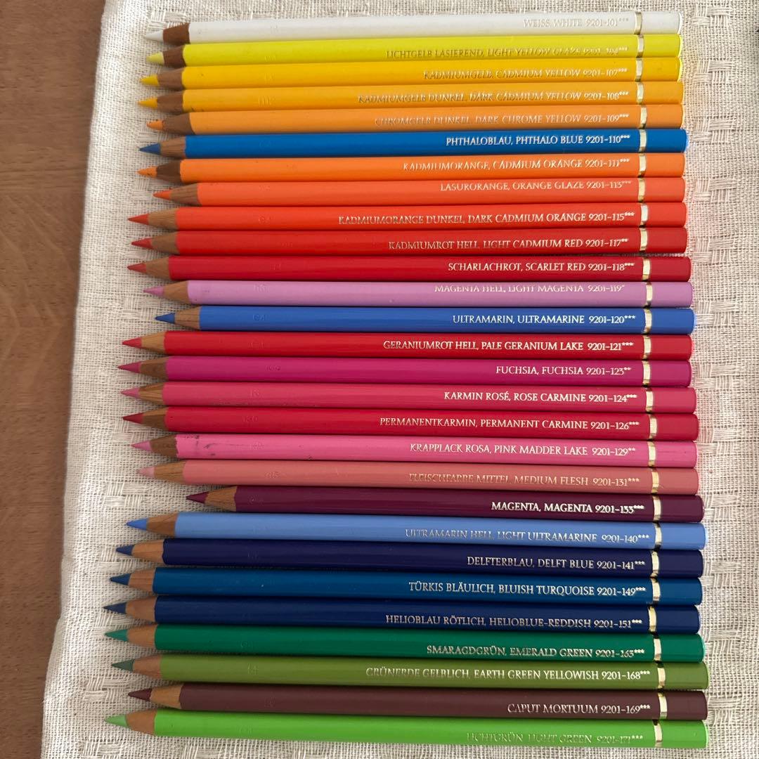 Faber-Castell Polychromos 油性色鉛筆 バラ56本