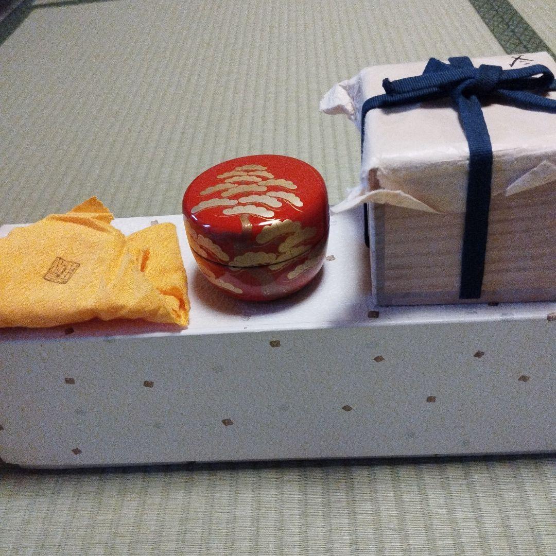 茶道具　棗　塗師　斉藤宗甫造　春・夏・秋・冬　4点セット