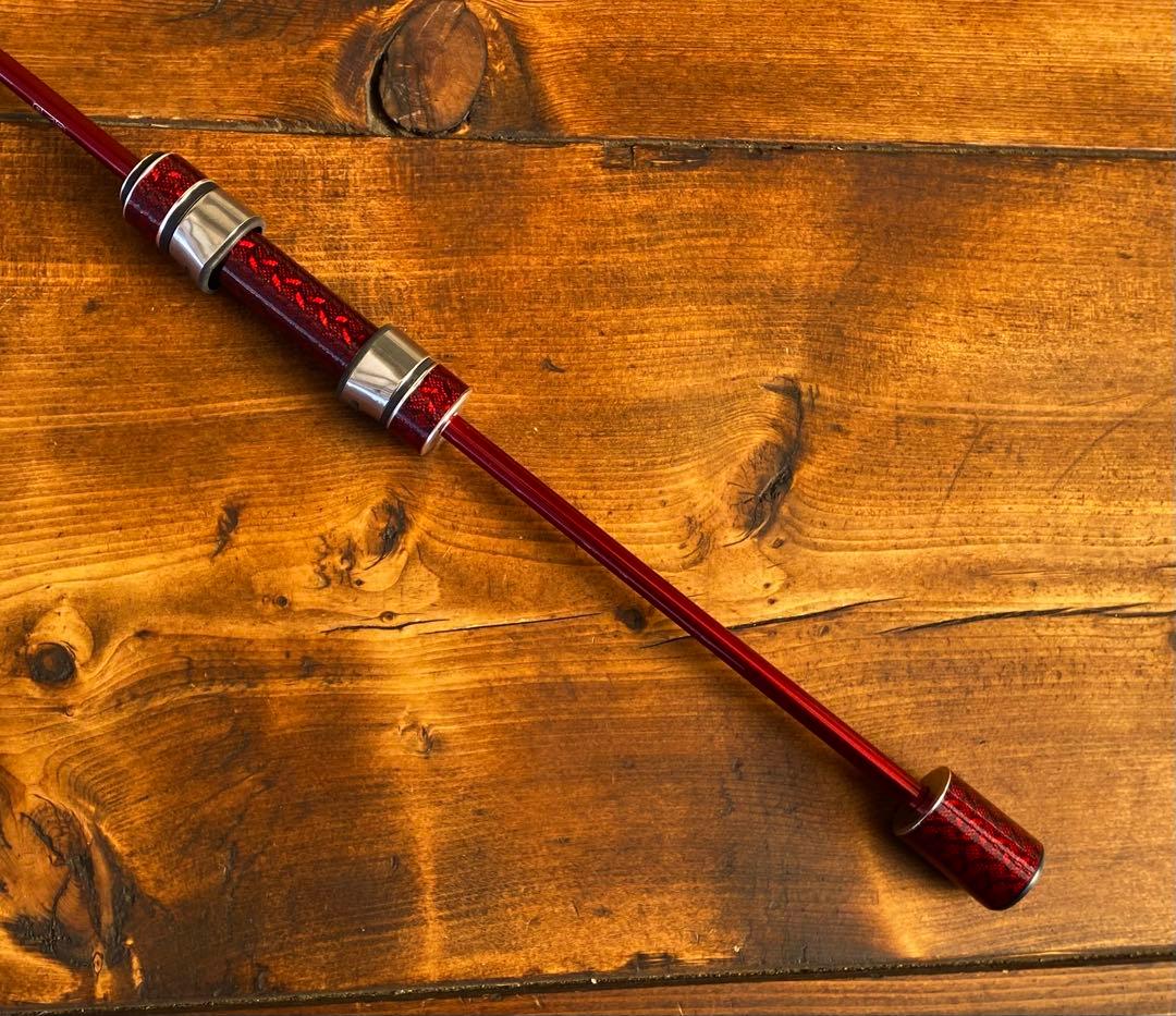 アジングロッド　s552ULF 165cm ライトゲームロッド　　レッド