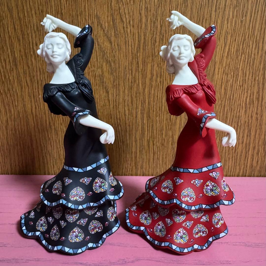 NADAL ナダル社製 フラメンコ 陶器人形 2個セット 置物 フィギュリン