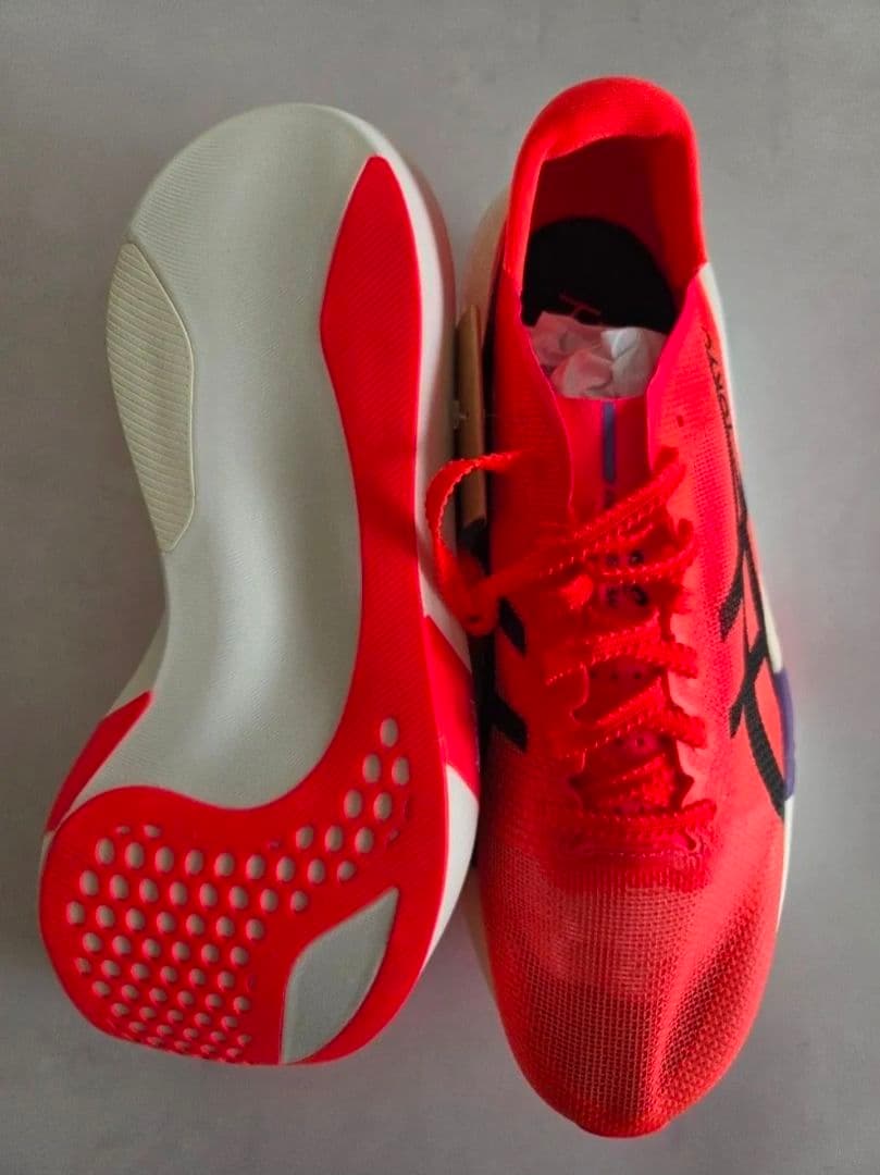 【未使用】ASICS メタスピードスカイ トーキョー 26.5 レッド 最軽量